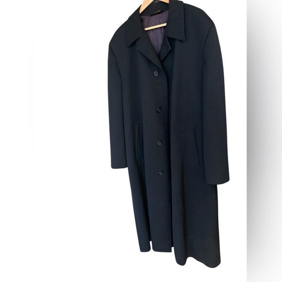 O’CONNOR’S 42L Wool mint condition “Rambler” overcoat navy, ultra luxury classic - Picture 1 of 15